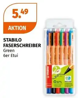 Müller Stabilo Faserschreiber Green Angebot