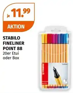 Müller Stabilo Fineliner Point 88 Angebot