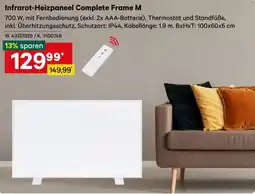 Lagerhaus Infrarot-Heizpaneel Complete Frame M Angebot
