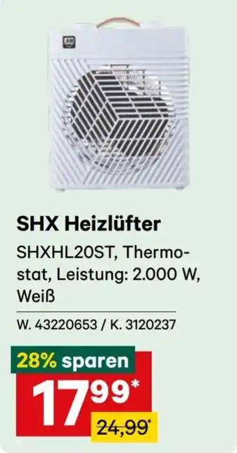 SHX Heizlüfter