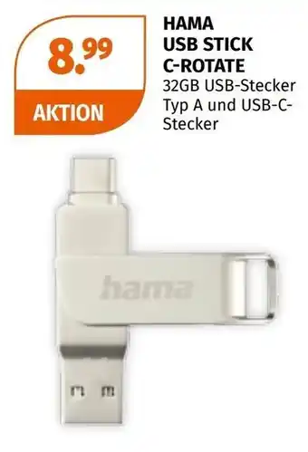 Hama USB Stick C-Rotate