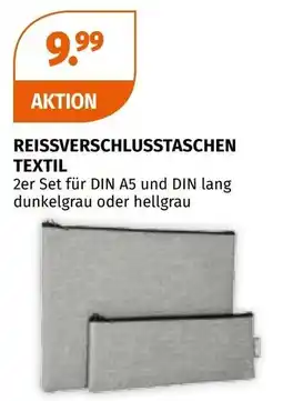 Müller Reißverschlusstaschen Textil Angebot