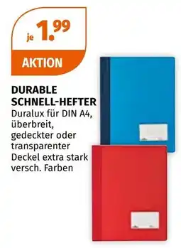 Müller Durable Schnell-Hefter Angebot