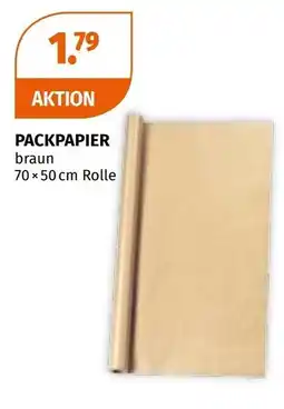 Müller Packpapier braun Angebot