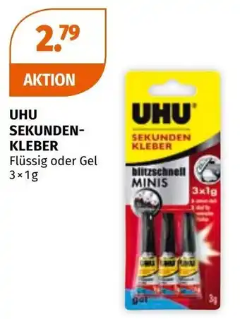UHU Sekunden-Kleber