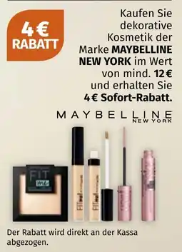 Müller Maybelline new york Angebot