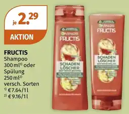 Müller Fructis Shampoo Angebot