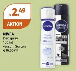 Müller NIVEA Deospray Angebot