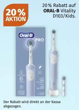 Müller Oral-B PRO Vitality D103/Kids Angebot