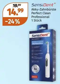 Müller SensiDent Akku-Zahnbürste Perfect Clean Professional Angebot