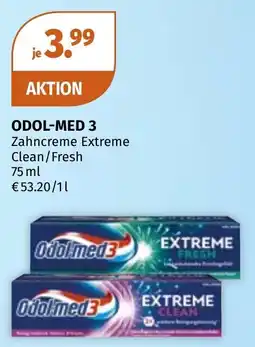 Müller Odol-med 3 Zahncreme Extreme Clean/Fresh Angebot