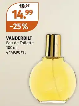 Müller Vanderbilt Eau de Toilette Angebot
