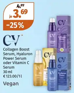 Müller CV Collagen Boost Serum, Hyaluron Power Serum oder Vitamin C Serum Angebot