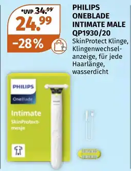 Müller Philips OneBlade Intimate SkinProtect-mesje Angebot