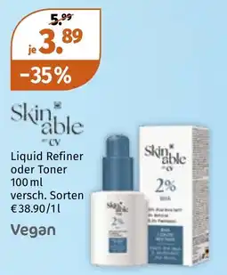 Müller Skin able Liquid Refiner oder Toner Angebot