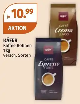 Müller Käfer Kaffee Bohnen Angebot