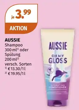 Müller Aussie Shampoo oder Spülung Angebot