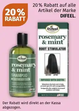 Müller Difeel rosemary & mint shampoo Angebot