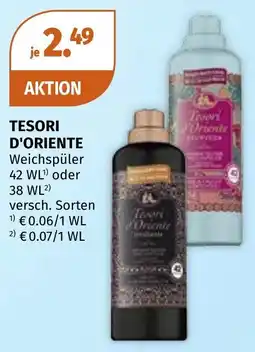 Müller TESORI D'ORIENTE Weichspüler Angebot