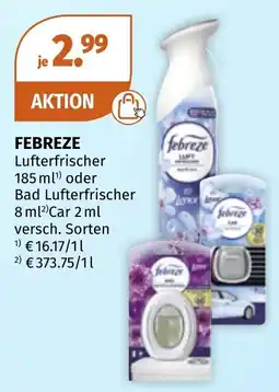 Müller Febreze Luftfrischer Angebot