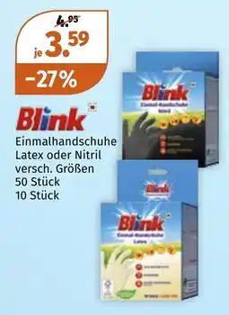 Müller Blink Einmalhandschuhe Angebot