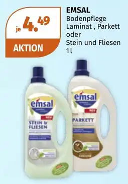 Müller EMSAL Bodenpflege Laminat, Parkett oder Stein und Fliesen Angebot