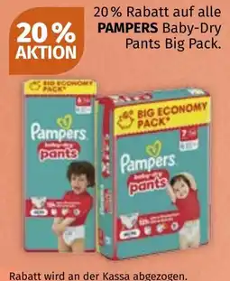 Müller Pampers Baby-Dry Pants Angebot