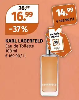 Müller Karl Lagerfeld Eau de Toilette Angebot