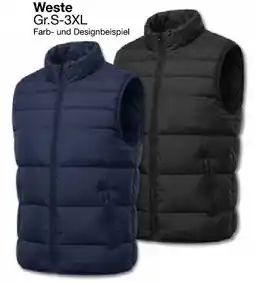 Woolworth Herren Weste Angebot