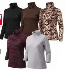 Woolworth Damen Rollkragenshirt Angebot