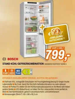 Expert BOSCH STAND-KÜHL-GEFRIERKOMBINATION Angebot