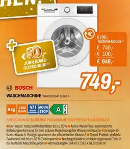 Expert Bosch Waschmaschine WAN282U8AT Serie 4 Angebot
