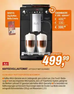 Expert Kaffeevollautomat Latticia OT Matt/Schwarz Angebot