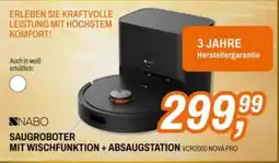 Expert NABO SAUGROBOTER MIT WISCHFUNKTION + ABSAUGSTATION VCR2000 NOVA PRO Angebot