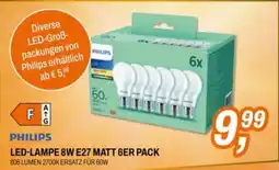 Expert Philips LED-Lampe 8W E27 Matt Angebot