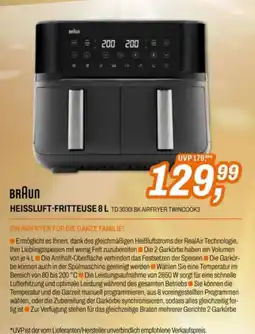 Expert Braun Heissluft-Fritteuse 8 L Angebot