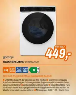 Expert gorenje WASCHMASCHINE Angebot