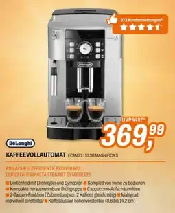 Expert DeLonghi Kaffeevollautomat ECAM21.110.SB Magnifica S Angebot