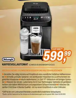 Expert DeLonghi Kaffeevollautomat ECAM330.80.BXB Magnifica Duo Angebot