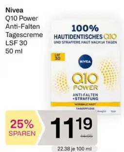 Bipa Nivea Q10 Power Anti-Falten Tagescreme Angebot
