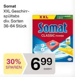 Bipa Somat XXL Geschirrspültabs Angebot