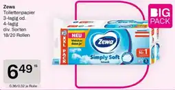 Bipa Zewa Toilettenpapier Angebot