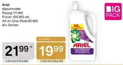 Bipa Ariel Waschmittel Angebot