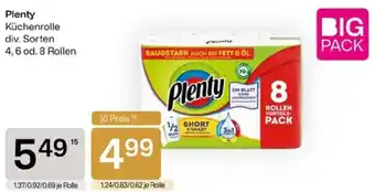 Bipa Plenty Küchenrolle Angebot