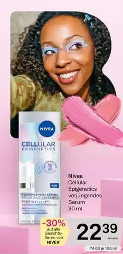 Bipa Nivea Cellular Epigenetics verjüngendes Serum Angebot