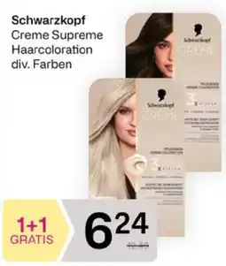 Bipa Schwarzkopf Creme Supreme Haarcoloration Angebot