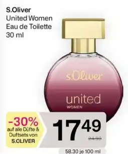 Bipa S.Oliver United Women Eau de Toilette Angebot