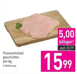 Sutterlüty Putenschnitzel geschnitten Angebot
