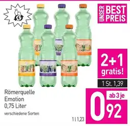 Sutterlüty Römerquelle Emotion Angebot