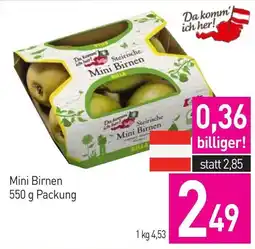 Sutterlüty Steirische Mini Birnen Angebot